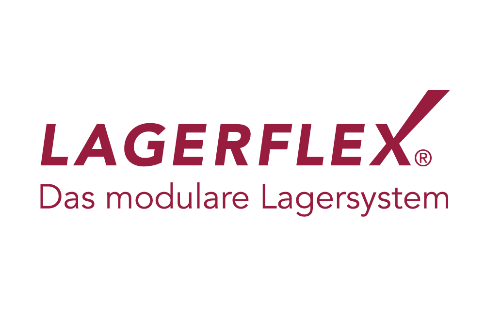 Logoentwicklung für die Submarke Lagerflex.