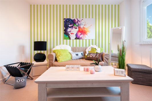 Diesen Homestaging nannten wir modern „Color“